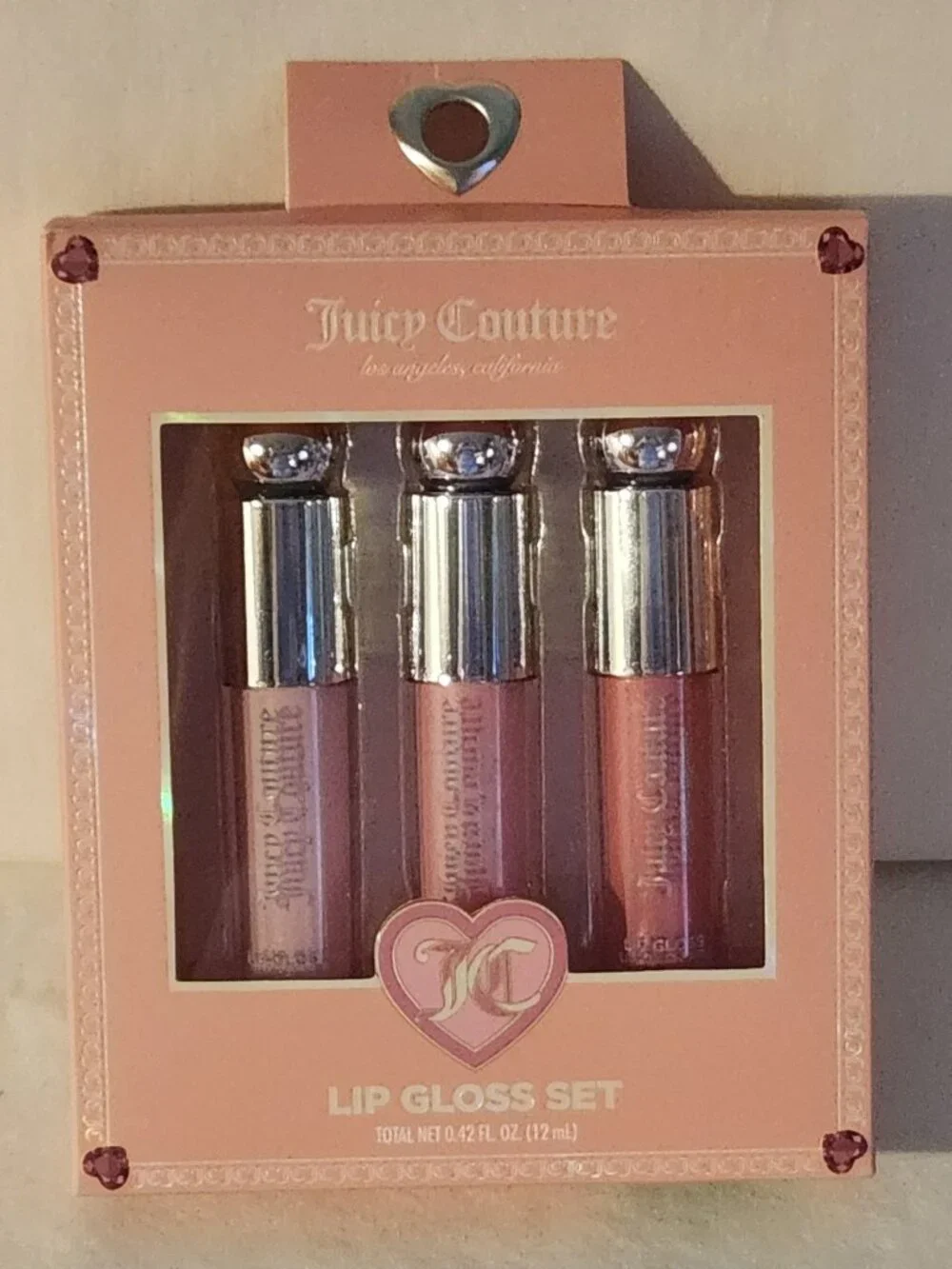 Juicy Couture Lip Gloss set sealed set of three NIP